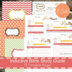 Inductive Bible Study Worksheet Pdf  Briefencounters Regarding Inductive Bible Study Worksheet Pdf