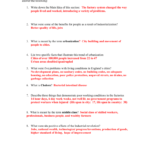 Industrial Revolutionsections 24 Answer Key Or Inventions Of The Industrial Revolution Worksheet