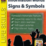 Information Words Unit Survival Signs  Symbols Vocabulary Chapter Slice Also Survival Signs Worksheets