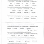 Intensified Chemistry  Units Jm  Final Exam  Yorktown For 2 4 Chemical Reactions Worksheet Answers