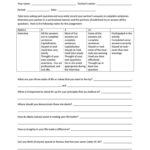 Interview Questions For A Character Education Paper On "codes Of For Character Education Worksheets