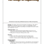 Introduction To Engineering  Engineering  Lecture Notes  Docsity For Engineering Design Process Worksheet