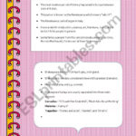 Introduction To Shakespeare  Esl Worksheetdnlserra Throughout Introduction To William Shakespeare Worksheet