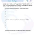 Intuitive Messages In Eating Disorder Recovery  Dr Dorie Or Eating Disorder Worksheets