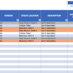 Inventory Tracking Excel Template   Radiodignidad.org Within Inventory Tracking Templates