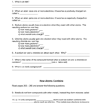 Ionic Compounds Worksheet And Salting Roads Worksheet Answers