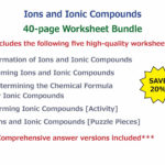 Ions And Ionic Compounds Worksheet Bundlegoodscienceworksheets Also Naming Ionic Compounds Worksheet