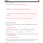 Isotope Worksheet Answer Key Regarding Most Common Isotope Worksheet 1