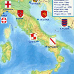 Italy In The Middle Ages  Wikipedia Regarding 14Th Century Middle Ages Europe Map Worksheet