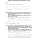 Jacksonian Democracy Via Political Cartoons Lesson Plan Together With Jacksonian Democracy Worksheet Answers