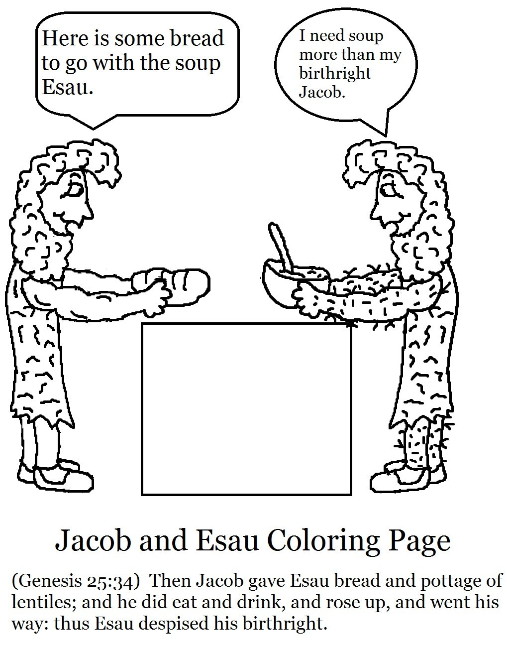 Jacob Esau And The Birthright – Mission Bible Class Pertaining To Isaac And Rebekah Worksheets