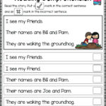 Kindergarten Easy Esl English Reading Comprehension Worksheets Throughout Kindergarten Comprehension Worksheets