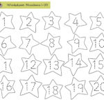 Kindergarten Number Tracing Worksheets 1 20  Printable Coloring Intended For Number Tracing Worksheets 1 20