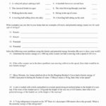 Kinetic And Potential Energy Worksheet Answers 5Th Grade Math Also Energy Review Worksheet