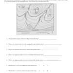 Lab 3 Interpretation Of Topographic Maps Intended For Topographic Map Worksheet Answers