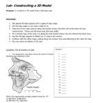 Lab 3D Model From Topo Map Also Topographic Map Worksheet Answer Key