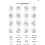 Lab Equipment Word Search  Wordmint Pertaining To Lab Equipment Worksheet Answer Key
