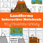 Landforms Interactive Notebook  Only Passionate Curiosity In Landform Printable Worksheets