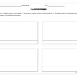 Landforms Worksheet  Free Esl Printable Worksheets Madeteachers Intended For Landform Printable Worksheets