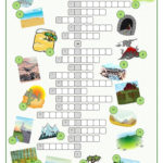 Landscapes Crossword Puzzle Worksheet  Free Esl Printable Inside Landform Printable Worksheets