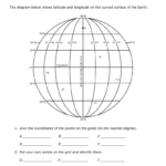Latitude And Longitude Worksheet For Latitude And Longitude Worksheets For 6Th Grade