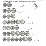Learning Money Worksheets For First Grade  Homeshealth Throughout First Grade Money Worksheets