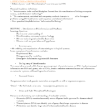 Lecture Notes All Lectures  Detailed Summary On Everything Covered In Virtual Lab Dna And Genes Worksheet