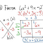 Lesson 106  Factoring Ax^2  Bx  C Day 1  Math Algebra Together With Factoring X2 Bx C Worksheet Answers