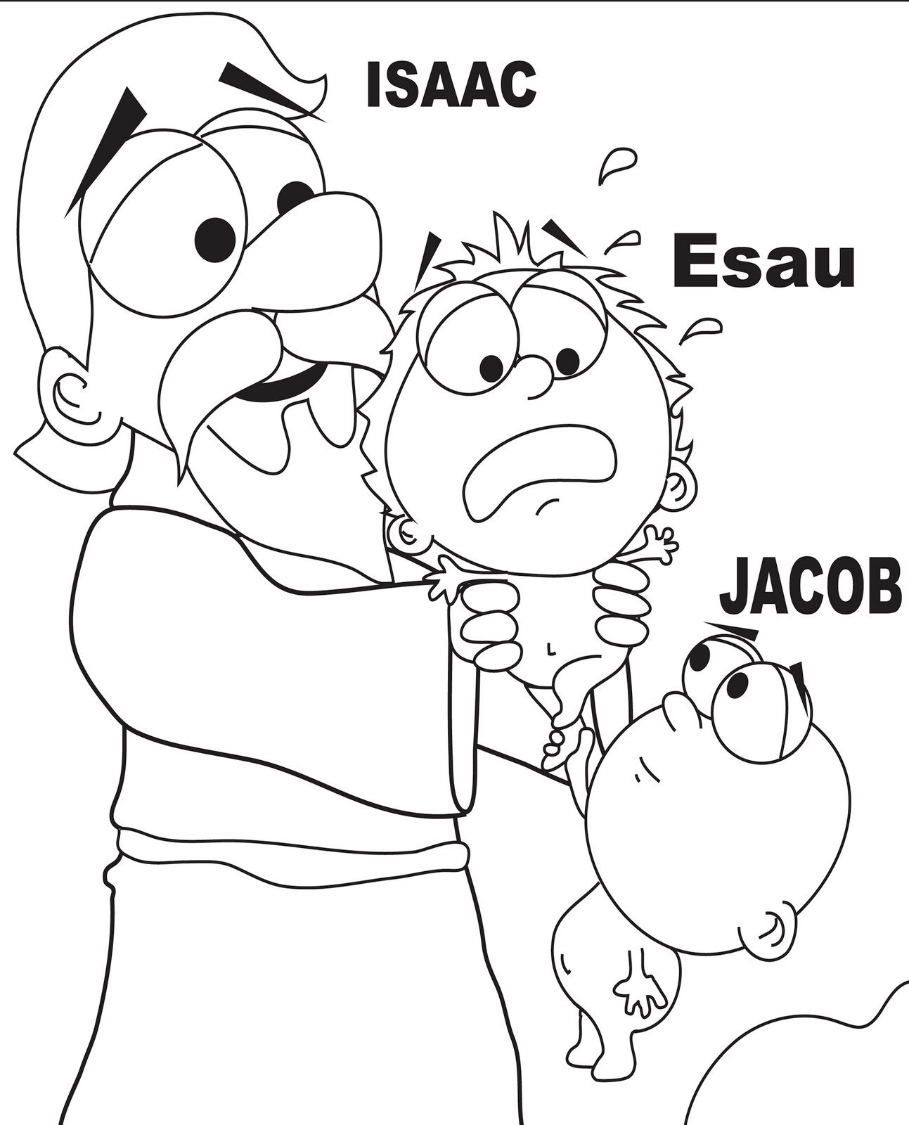 Lesson Esau's Heel Jacob's Soup  Children's Bible School Lessons Throughout Isaac And Rebekah Worksheets