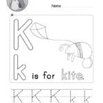 Letter K Alphabet Activity Worksheet  Doozy Moo For Letter K Worksheets For Kindergarten