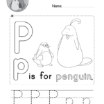Letter P Alphabet Activity Worksheet  Doozy Moo Or Letter P Worksheets For Preschool