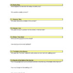 Life In The Trenches Worksheet For The Game Based At Www  Pages As Well As Life In The Trenches Worksheet