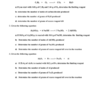 Limiting Reagent Worksheet 1 In Limiting Reagent Worksheet 2