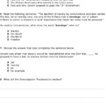 Lincoln And The 13 Th Amendment To End Slaveryreadworks  Pdf Together With Amendment Worksheet Pdf