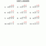 Long Division Worksheets For 5Th Grade For 5Th Grade Long Division Worksheets Pdf