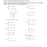Ls 2 Solving Systems Of Equations Using Simple Substitution Part For Solving Systems Of Equations By Elimination Worksheet