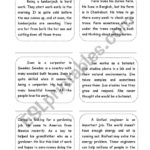 Main Idea Supporting Details  Esl Worksheetshamus Inside Main Idea And Details Worksheets