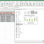 Make A Highlowclose Stock Market Chart In Excel For Stock Market Worksheets