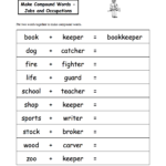 Make Compound Words Printable Worksheets Enchantedlearning And French Grammar Worksheets Printable