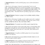 Making Predictions Worksheet 2  Answers Together With Textual Evidence Worksheet