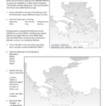 Maps Of Ancient Greece Together With Ancient Greece Map Worksheet