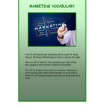 Marketing Vocabulary  Mini Dictionary Worksheet  Free Esl And Marketing Vocabulary Worksheet