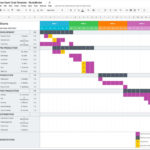 Mastering Your Production Calendar [Free Gantt Chart Excel Template ... With Microsoft Office Gantt Chart Template Free