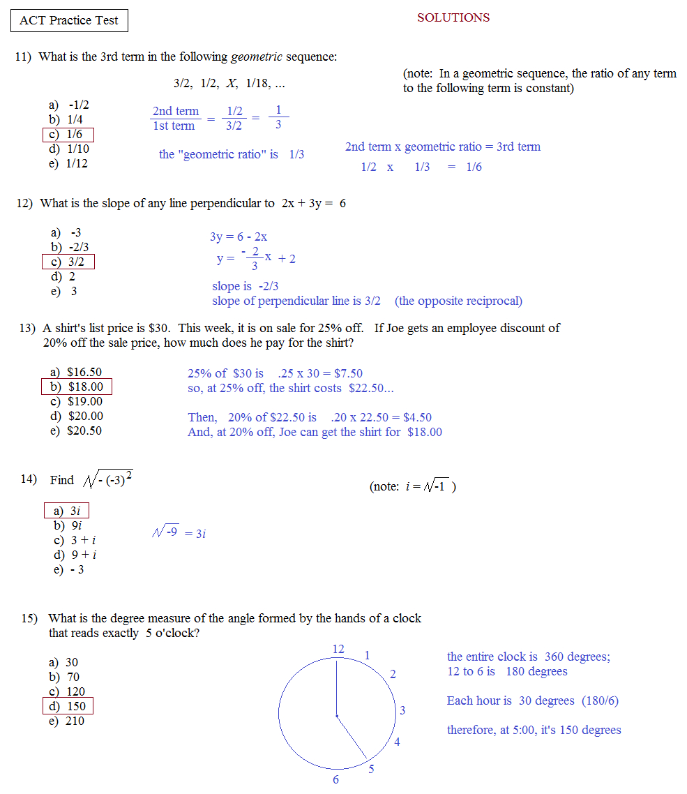 Math 2  Expectations Achsmath Or Sat English Practice Worksheets