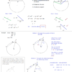 Math Plane  Circles And Geometry Also Circle Geometry Worksheets