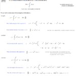 Math Plane  Fundamental Theorem Of Calculus Part 1 And Fundamental Theorem Of Algebra Worksheet Answers
