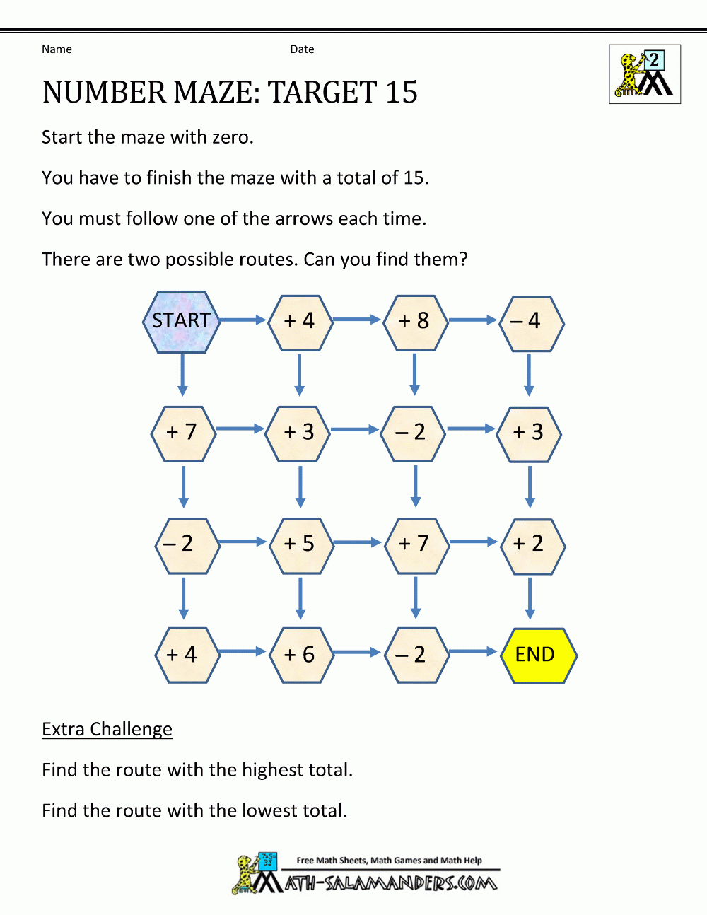 Math Puzzle 1St Grade Intended For 1St Grade Puzzle Worksheets