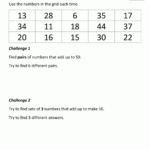 Math Puzzle Worksheets 3Rd Grade Inside Brain Stretcher Worksheets Answers