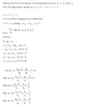 Math Sequences And Series Sequences Series Formula Sheet Study Guide With Arithmetic Sequences And Series Worksheet Answers