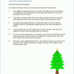Math Word Problem Worksheets  K5 Learning For Adding And Subtracting Integers Word Problems Worksheet